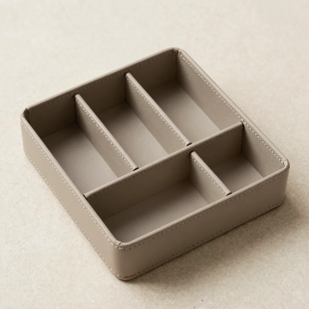 Leatherette Desk Organizer